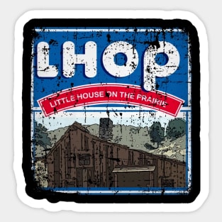 LHOP - Little House on the Prairie Sticker